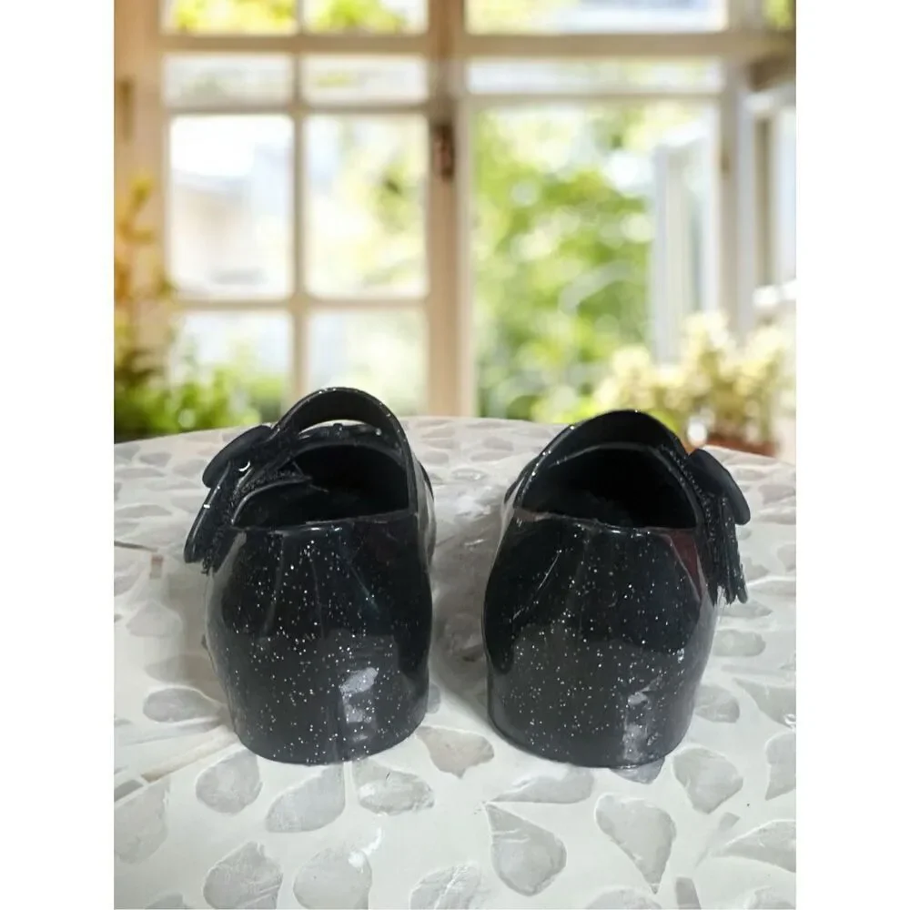 MINI MELISSA Toddler Infant Sweet Love Cap Toe Mary Jane Ballet Flat